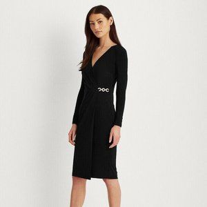 LAUREN RALPH LAUREN Kina Side Tie Wrap Dress size 8